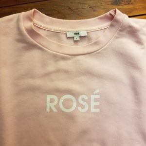 Rosé sweatshirt 🍷🌹
